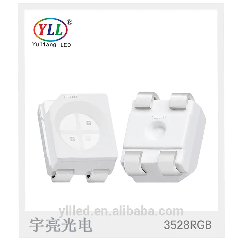 12years manufacturing 0.2w epistar chip led 3528 rgb plcc4