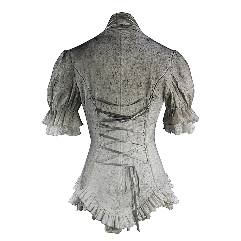 Plain white painted court shirt