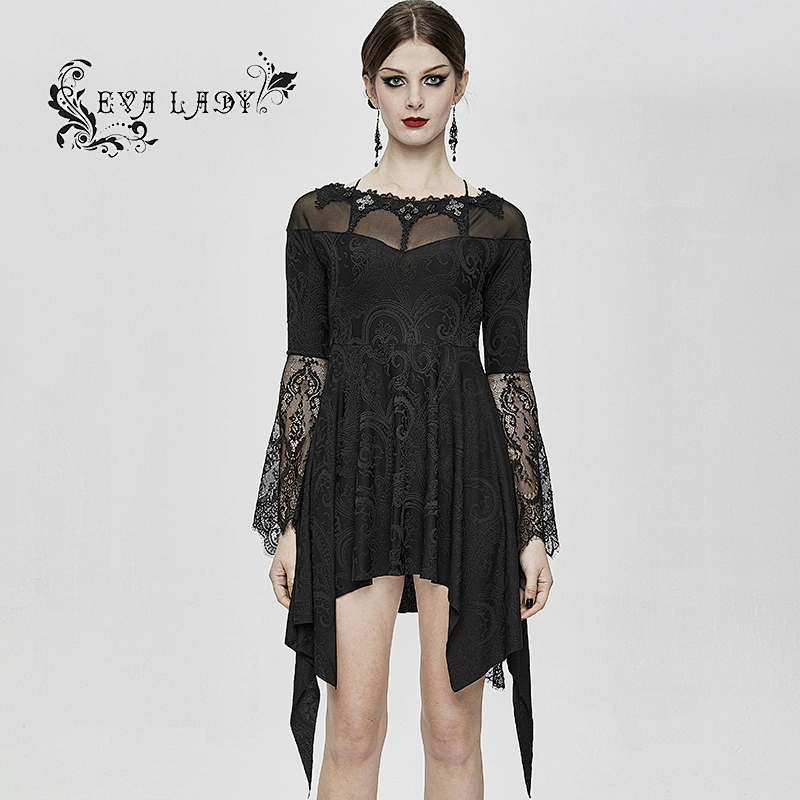 One and half a word shoulder sleeve stitching bud silk dress material