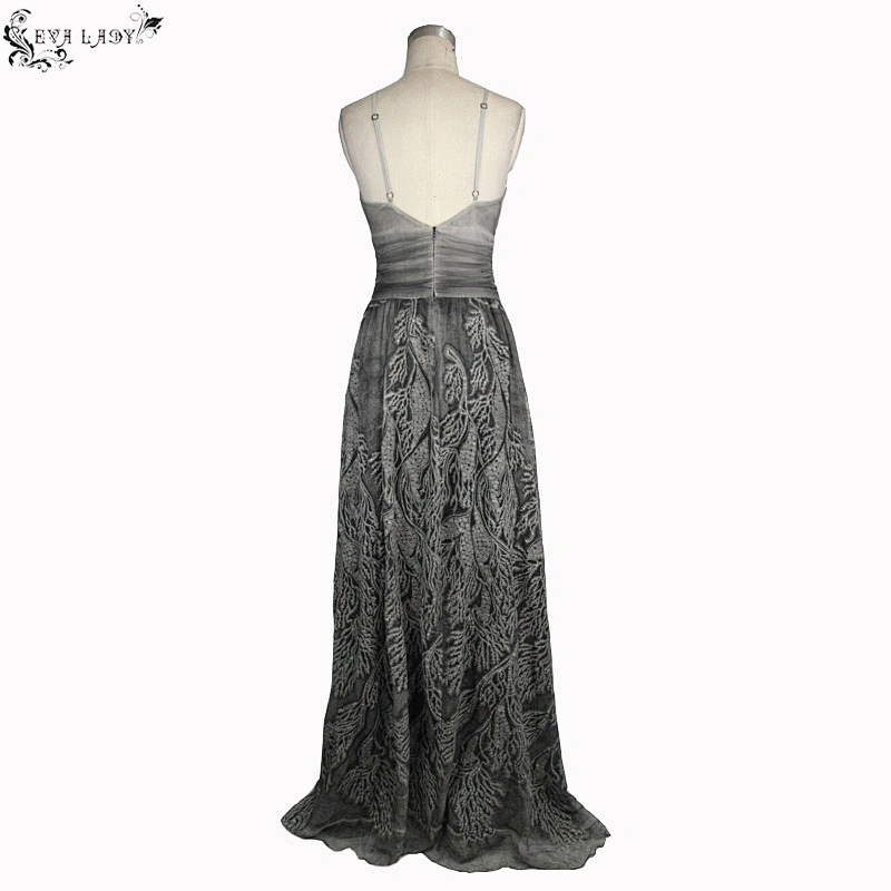 Silk twig pleated dress