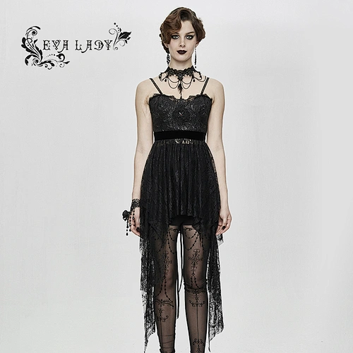 A plastic small jacquard material behind tied rope sling short skirt