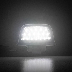 OE socket  plug &play  Led  license plate light for Nissan  Navara D40 Frontier 2005-2007