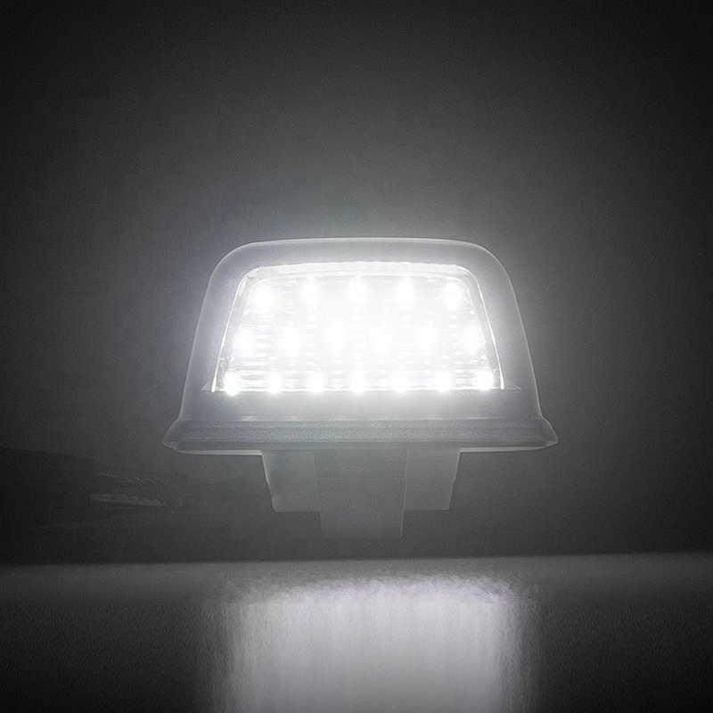 OE socket  plug &play  Led  license plate light for Nissan  Navara D40 Frontier 2005-2007