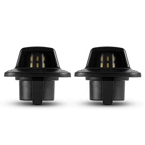 2pcs 12V White Full LED License Plate Light Rear Bumper Tag Lamp Assembly Replacement For Dodge Dakota  1997-2011