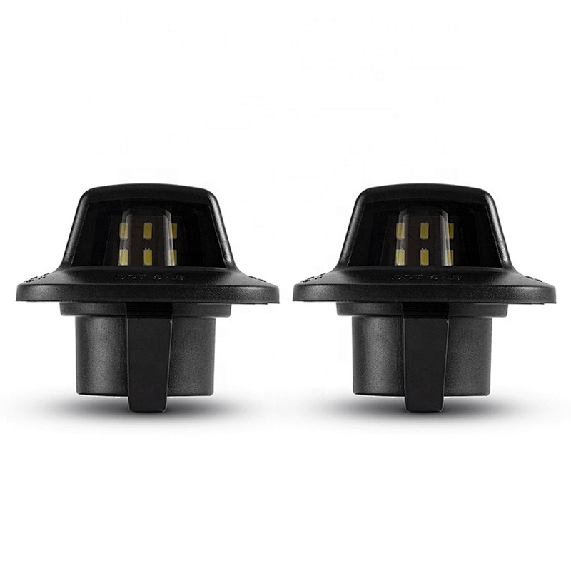 2pcs 12V White Full LED License Plate Light Rear Bumper Tag Lamp Assembly Replacement For Dodge Dakota  1997-2011