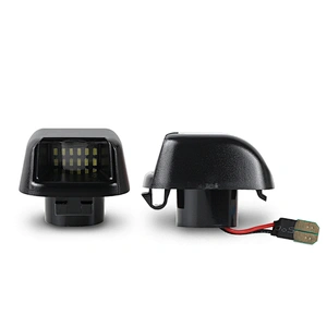 Error free led license plate light for Nissan navara D40 ACMAT ALTV for Suzuki Equator