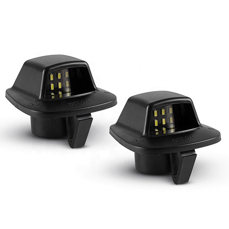2pcs 12V White Full LED License Plate Light Rear Bumper Tag Lamp Assembly Replacement For Dodge Dakota  1997-2011
