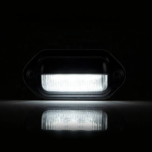 12V or 24V  universal truck LED License Plate Light