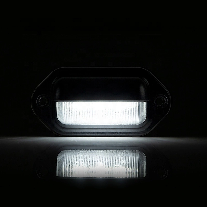 12V or 24V  universal truck LED License Plate Light