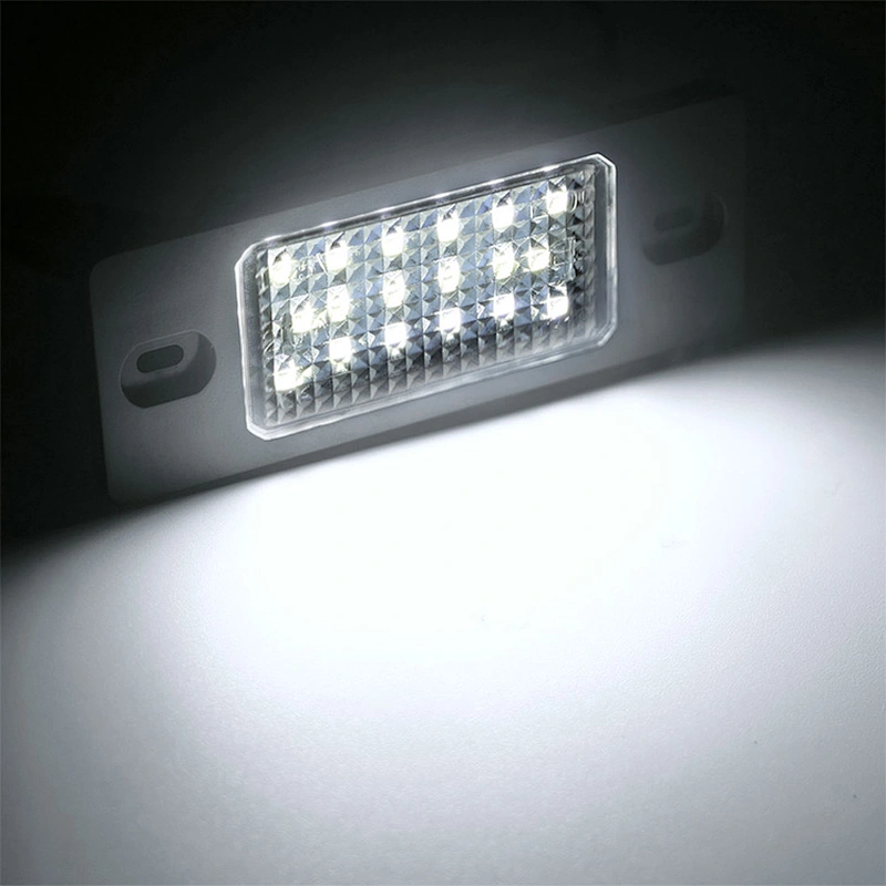 Extra Strong Canbus LED license plate light for Porsche Cayenne 1 for VW Golf5 Passat Tiguan for Skoda Fabia 1