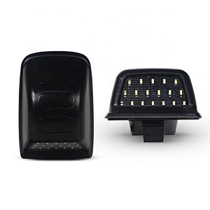 OE socket  plug &play  Led  license plate light for Nissan  Navara D40 Frontier 2005-2007