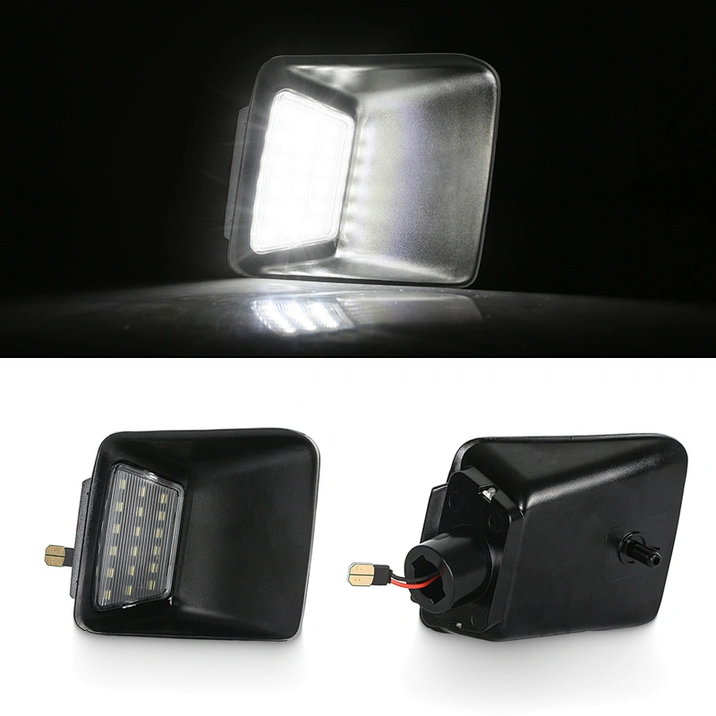 Easy install LED License Plate Light Assembly Replacement For 04-12 Chevy Colorado GMC Canyon SMD LED Rear Bumper License Light