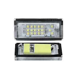 OEM replacement white led license plate light for BMW E46 5D Touring 4D Sedan