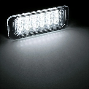 Led  license plate light for Ford  Fiesta JA8 08~  Focus DA3 5D 08~ Focus DYB 10~ S-MAX 06~ C-MAX 10~ Grand C-max 10~