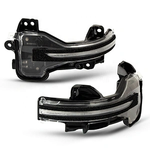 High quality 2pcs Clear Dynamic Car Rear View Side Mirror Turn Signal Light For Honda Accord CR-V XRV HR-V(Vezel)