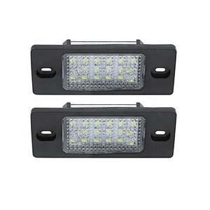 Non-polarity LED Led  license plate light for Audi TT 2007-2010 TTS 2D 2007-200 TT Roadster 2007-2010
