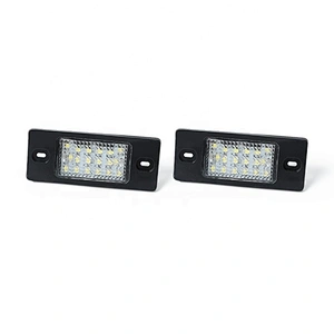 Non-polarity LED Led  license plate light for Audi TT 2007-2010 TTS 2D 2007-200 TT Roadster 2007-2010