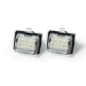 Non-polarit Led license plate light for Merceds-Benz  SLK-Class 2011~ SL-Class W231 2012~ E-Class Sedan W213 2017~