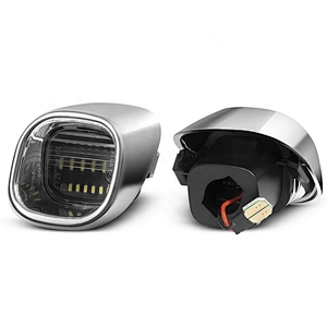 Sliver chrome housing  Led  license plate light for Chevrolet Blaze  1998-2005 S10 Pickup 1998-2004