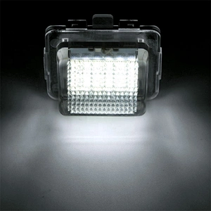 Non-polarit Led license plate light for Merceds-Benz  SLK-Class 2011~ SL-Class W231 2012~ E-Class Sedan W213 2017~