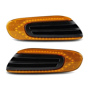 Yellow lens   LED Side Marker Lamp Repeater Indicator Lights for   BMW  MINI COOPER F55 F56 F57  2014-2017