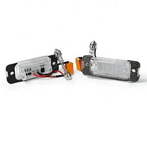 LED Led license plate light for Merceds-Benz  MLM-Class W164 2005-2011 R-Class W251 2006-2011 GL-Class X164 2007-2012