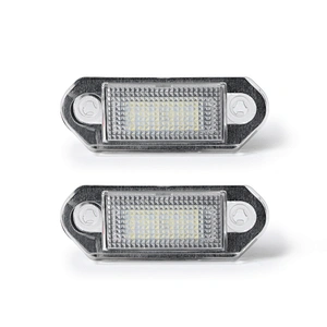 Pair LED License Number Plate light Lamp for VW golf 3 Variant 1993-1999 verno/ Jetta 3 1992-1998