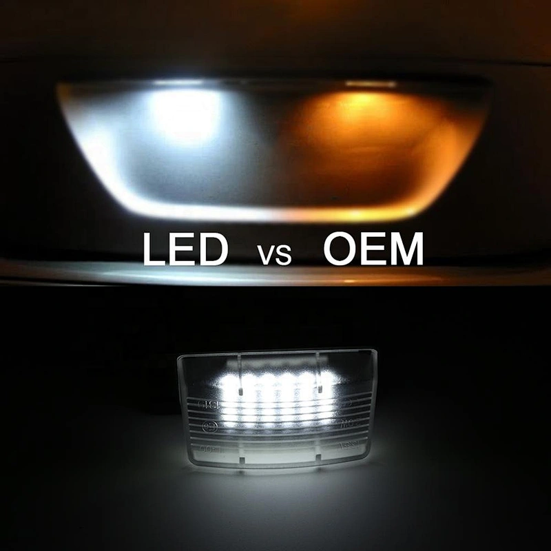 Canbus design   Led  License Plate Light For  NISSAN  Versa/ Pulsar/GTR R35 /Cube /Sentra
