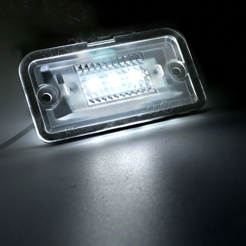 Canbus design led license plate light for Mercedes-Benz W203 C209 W209 A209 R203