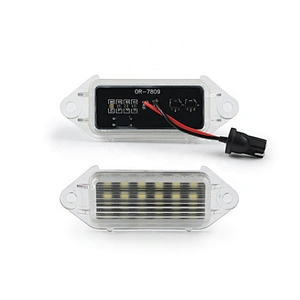 Error free  Led  license plate light for Mitsubishi  Lancer 2003-2017 Lancer EVO X 2007-2019