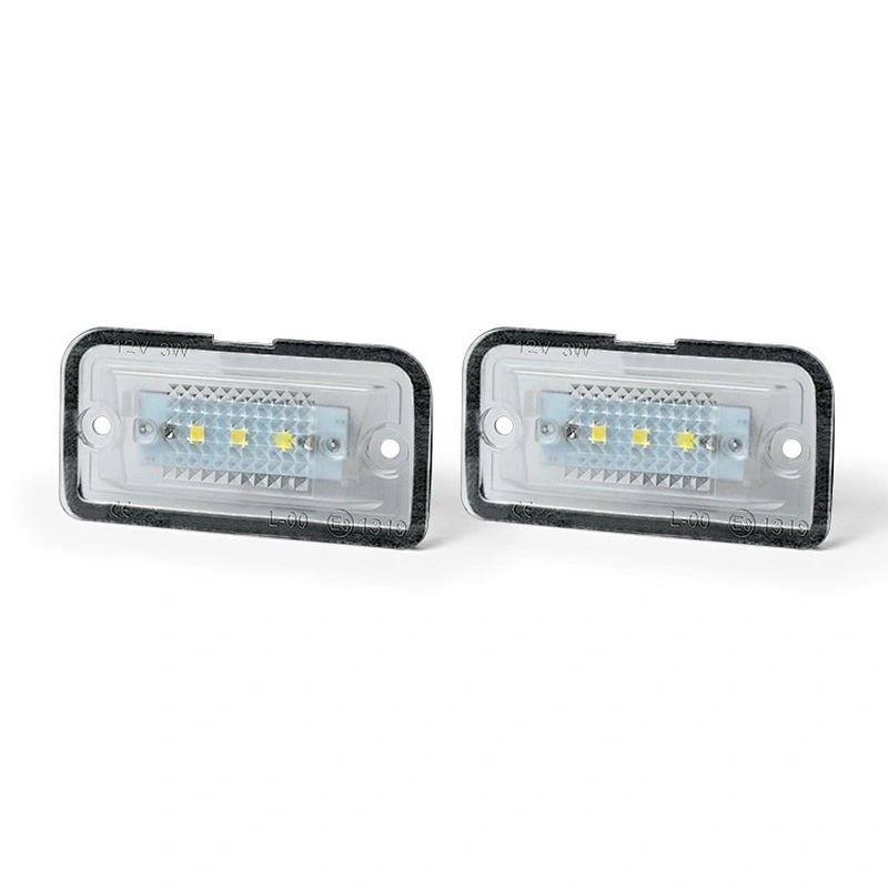 Canbus design led license plate light for Mercedes-Benz W203 C209 W209 A209 R203