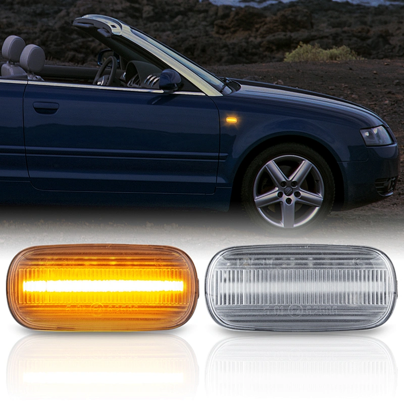 For Audi A3 8P LED Side Marker Turn Signal Indicator Light A4 B6 B7 B8 A6 A8 TT 8J