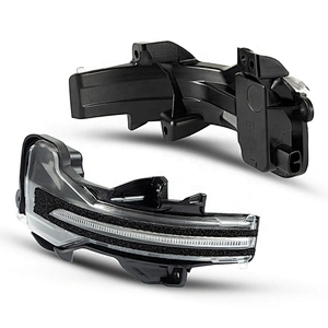High quality 2pcs Clear Dynamic Car Rear View Side Mirror Turn Signal Light For Honda Accord CR-V XRV HR-V(Vezel)
