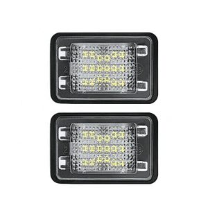 Led car light accessories  LED Led license plate light for Merceds-Benz  GLK-CLASS X204 2007~ OEM part# A2048201056