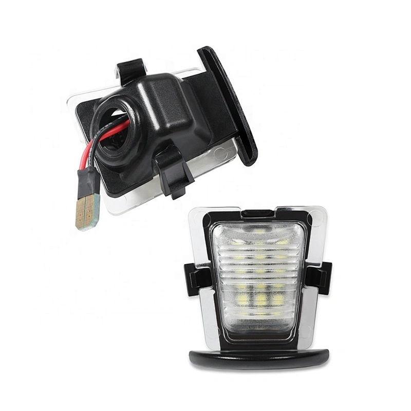 Black Plastic Housing   Led  license plate light for Jeep Wrangler Jk 2007-2018