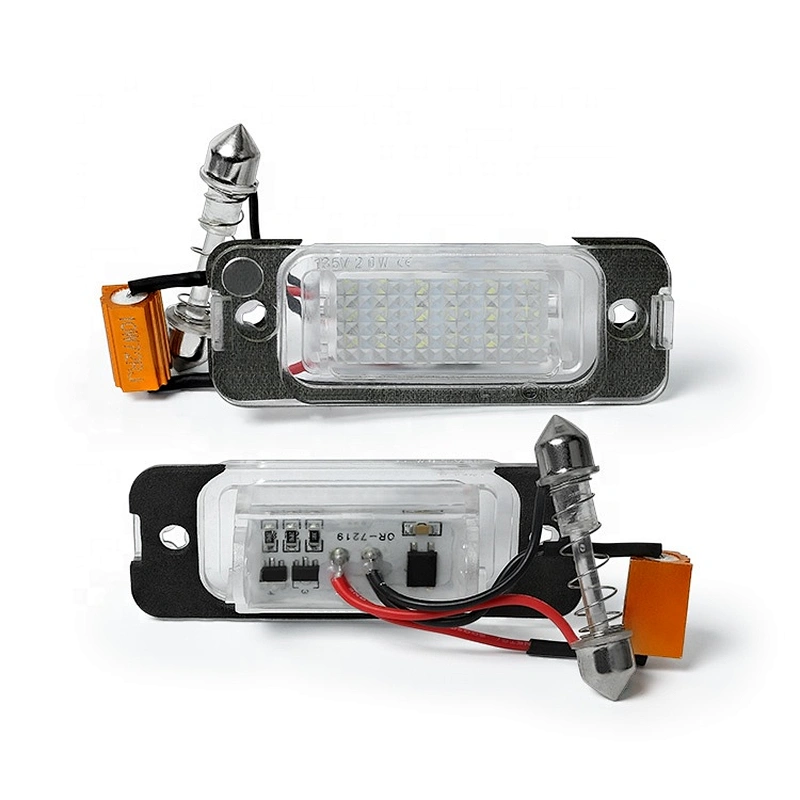 LED Led license plate light for Merceds-Benz  MLM-Class W164 2005-2011 R-Class W251 2006-2011 GL-Class X164 2007-2012
