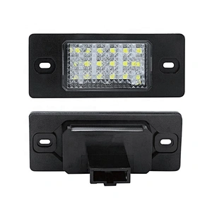 Non-polarity LED Led  license plate light for Audi TT 2007-2010 TTS 2D 2007-200 TT Roadster 2007-2010