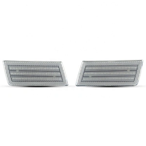 2X Amber LED Front Side Marker Turn Signal Light Lamp For 2005-2010 Chrysler 300
