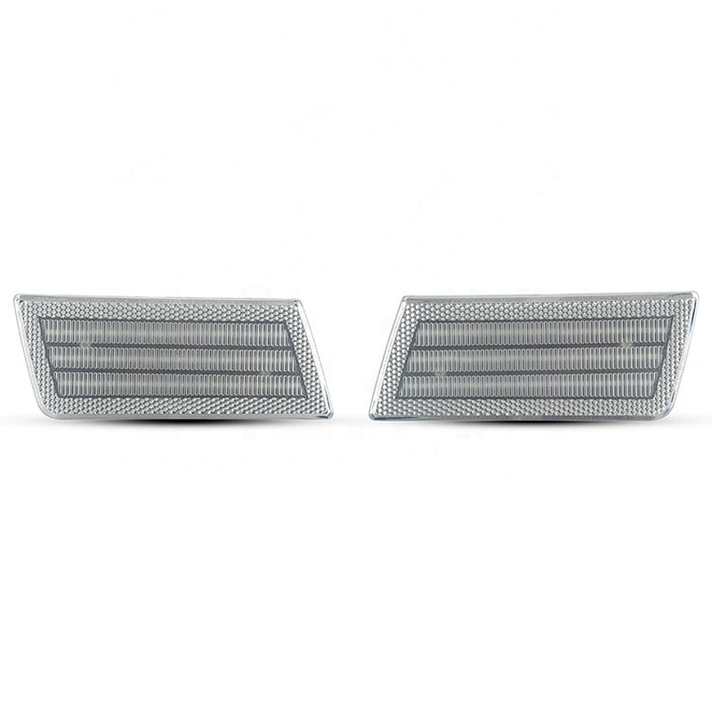 2X Amber LED Front Side Marker Turn Signal Light Lamp For 2005-2010 Chrysler 300