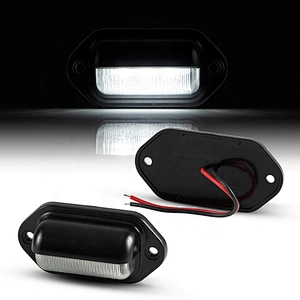 12V or 24V  universal truck LED License Plate Light