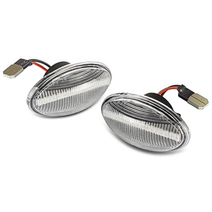 2x  Normal LED Side Marker Lights Indicator Lamp Repeater For BMW   Mini Cooper  R50 R52 R53 2001-2006 OEM # CL-R53-SML-SM