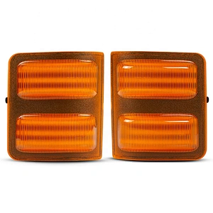For   Ford  F250 F350 F450 F550 2008-2016  Switchback LED Side Mirror Turn Signal Light   OEM # 1448141 1448140