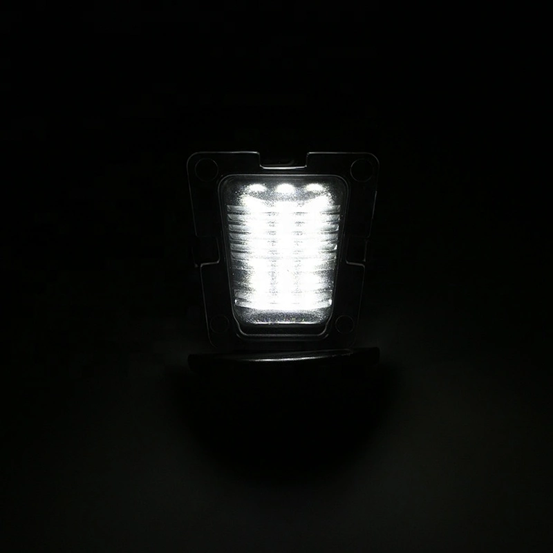 Black Plastic Housing   Led  license plate light for Jeep Wrangler Jk 2007-2018