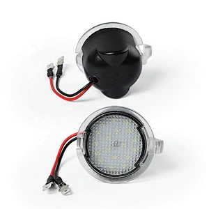 White 6500K LED Under Side Mirror Puddle Light Lamp For Ford Mondeo Edge F150 Raptor Explorer Expedition