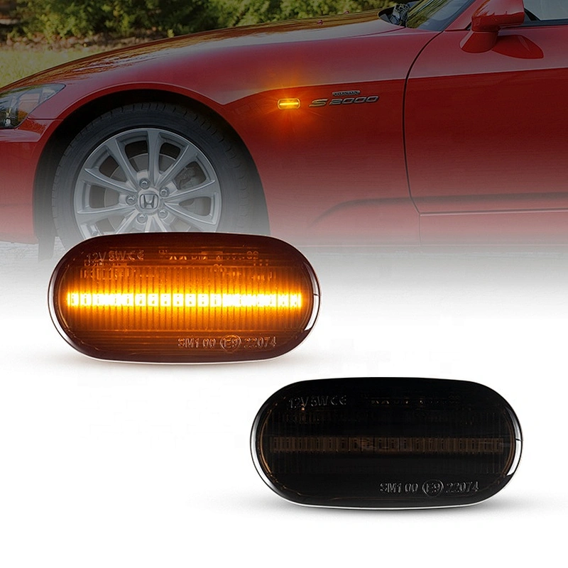 OE socket Dynamic led turn signal light  LED Side Marker Light  For HONDA S2000  2000-2009  Acura  Integra 1994-2001