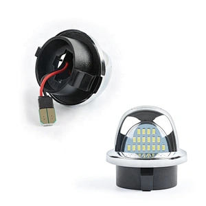 Easy Installation Sliver Chrome Led  License Plate Light For Ford  F-150 1990-2014   F-250 | F-350 1990-1999 F-150 Heritage 2004