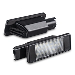 OE socket Led  license plate light for Peugeot  207  2006- 207 CC 2007- 208  2012-2016 308 II  2015- 2008  2015-