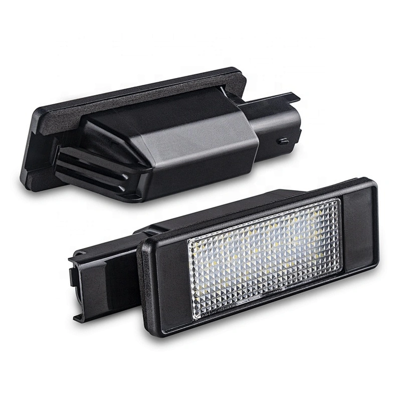 OE socket Led  license plate light for Peugeot  207  2006- 207 CC 2007- 208  2012-2016 308 II  2015- 2008  2015-