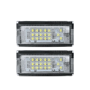 OEM replacement white led license plate light for BMW E46 5D Touring 4D Sedan
