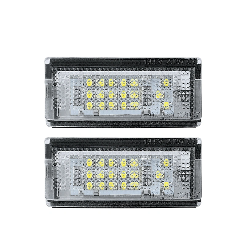 OEM replacement white led license plate light for BMW E46 5D Touring 4D Sedan